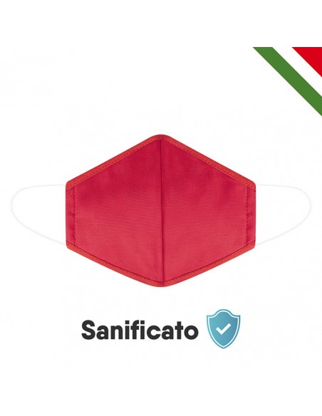 Mascherina slim fit 100%cotone