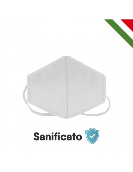 MASCHERINA MADE IN ITALY CON ELASTICO SULLA NUCA