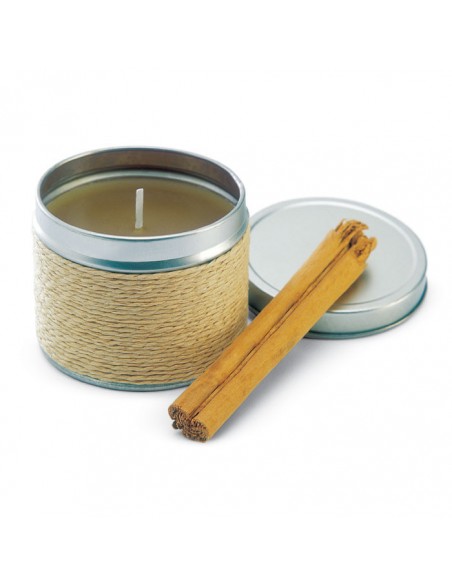 CANDELA PROFUMATA IN CONFEZIONE DI LATTA