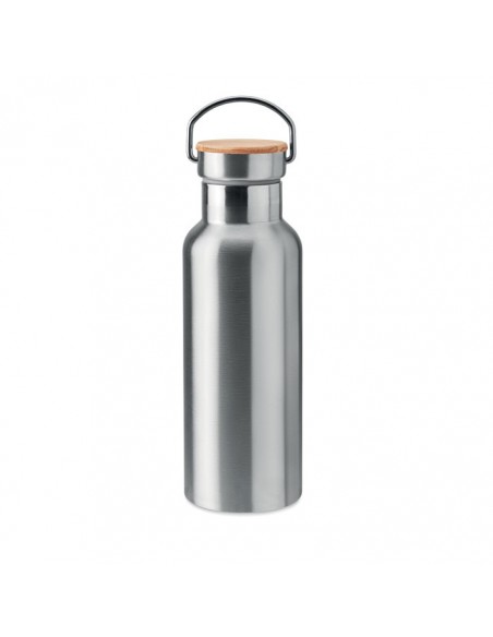 BORRACCIA DOPPIO STRATO CON ISOLAMENTO TERMICO DA 500 ML