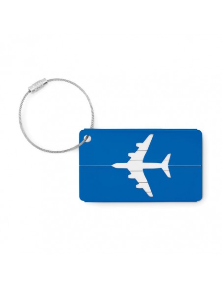 ETICHETTA BAGAGLIO IN ALLUMINIO