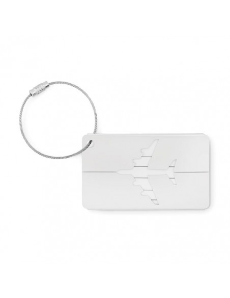ETICHETTA BAGAGLIO IN ALLUMINIO
