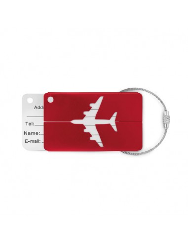 ETICHETTA BAGAGLIO IN ALLUMINIO