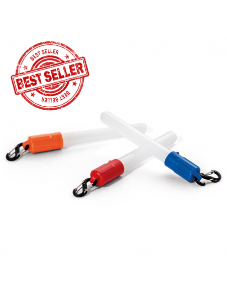 TORCIA TUBOLARE A LED CON MOSCHETTONE