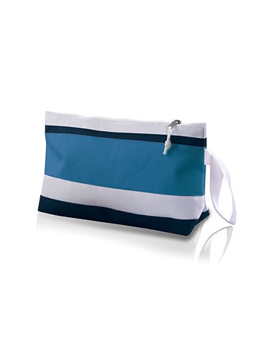 BEAUTY CASE CON MANIGLIA LATERALE E LACCETTI TIRAZIP