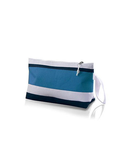 BEAUTY CASE CON MANIGLIA LATERALE E LACCETTI TIRAZIP