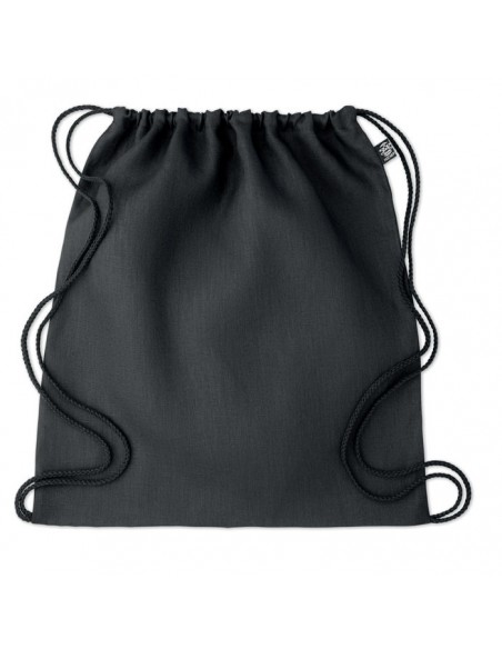 SACCA ZAINO IN 100% CANAPA CM 38X42