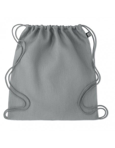 SACCA ZAINO IN 100% CANAPA CM 38X42