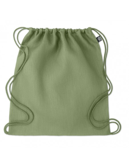 SACCA ZAINO IN 100% CANAPA CM 38X42
