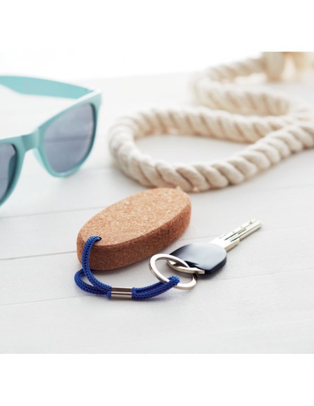 PORTACHIAVI GALLEGGIANTE IN SUGHERO