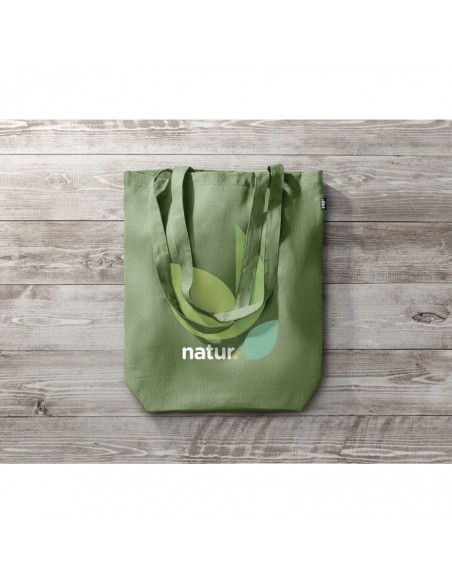 SHOPPER 100%CANAPA MANICI LUNGHI