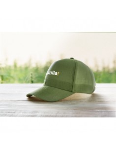 CAPPELLO IN CANAPA CON CLIP IN OTTONE