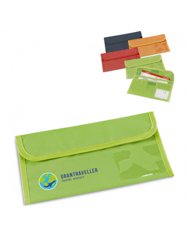 PORTADOCUMENTI DA VIAGGIO 2 SCOMPARTI