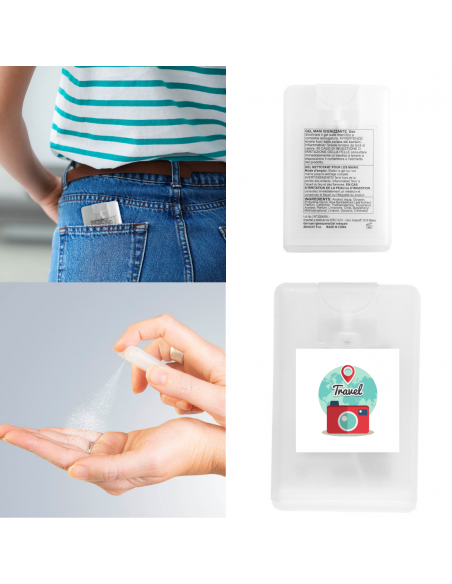 GEL MANI A FORMA DI CARTA DI CREDITO 20 ML