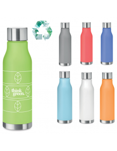 BORRACCIA IN RPET ACCIAIO INOSSIDABILE 600 ML