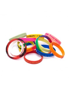 BRACCIALETTO IN SILICONE A PANTONE