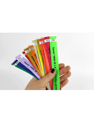BRACCIALETTO IDENTIFICATIVO IN TYVEK DA 19 E 25 MM