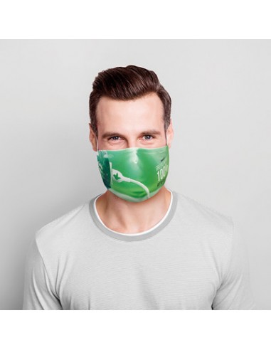 Mascherina riutilizzabile in PET riciclato adulto o baby