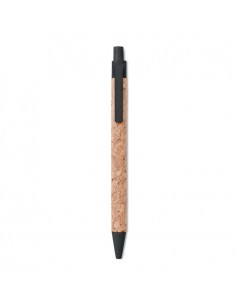 Penna a sfera con particolari  in sughero 2