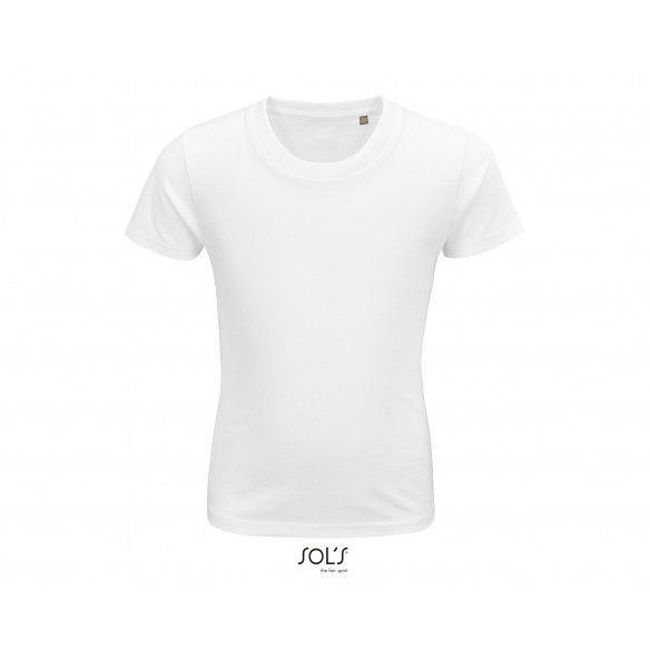 T-SHIRT KIDS 100% IN COTONE NATURALE