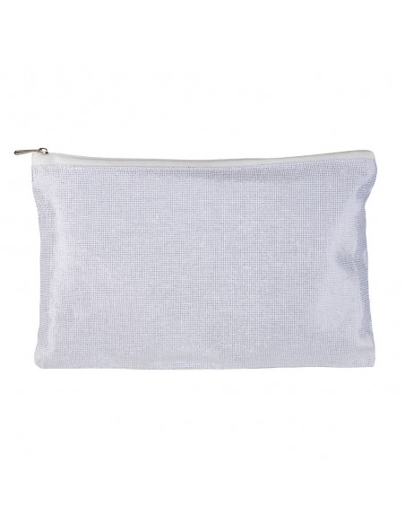 Beauty Case in Policotone Brillante con zip