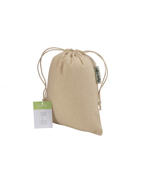 Sacchetti regalo in cotone organico 140 gr