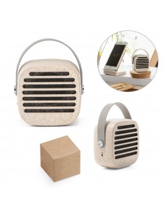 ALTOPARLANTE PORTATILE IN FIBRA DI PAGLIA