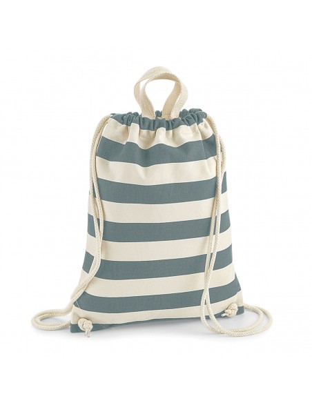 Sacca 100% cotone canvas doppi manici