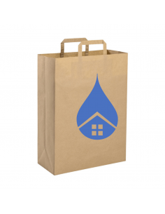 Shopper in carta riciclata cm 32x43x17