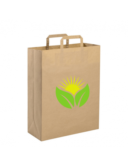 Shopper in carta riciclata cm 22x29x10