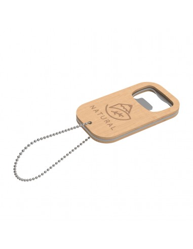 Portachiavi in legno apribottiglie
