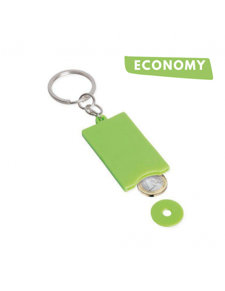 PORTACHIAVI CON DISCO IN PLASTICA ESTRAIBILE