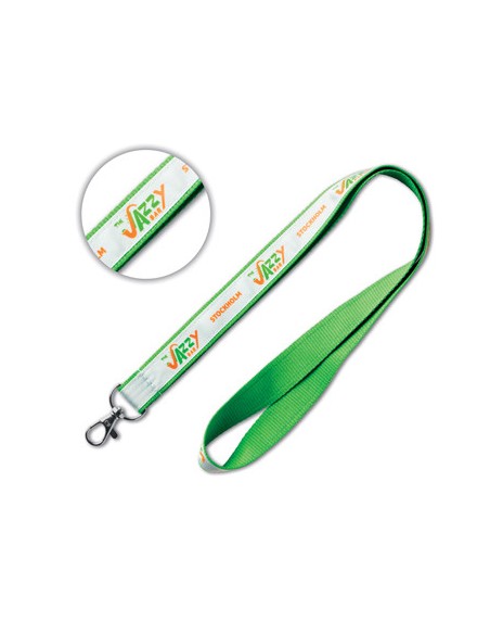 Lanyard con strato in raso