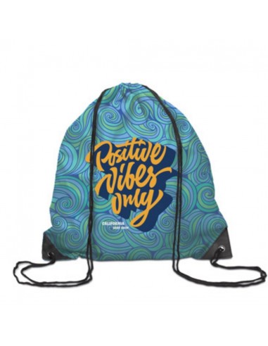 Sacca zaino con angoli in pu cm 36x40 stampa in sublimazione