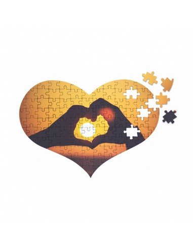 Puzzle Sublimatico Cuore A3