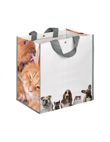 BORSA SHOPPING CON SOFFIETTO