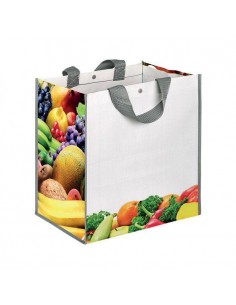BORSA SHOPPING CON SOFFIETTO