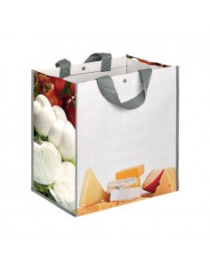 BORSA SHOPPING CON SOFFIETTO