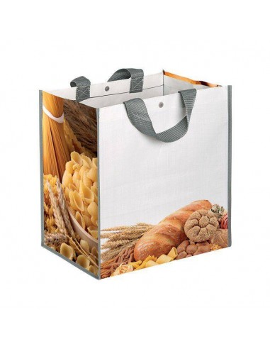 BORSA SHOPPING CON SOFFIETTO