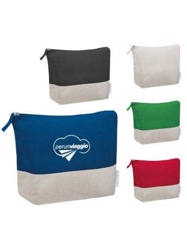 Beauty Case da Viaggi in Cotone