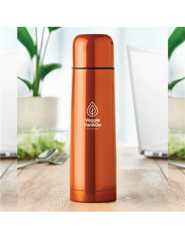 BORRACCIA IN ACCIAIO INOSSIDABILE DOPPIA PARETE ISOLANTE 500 ML