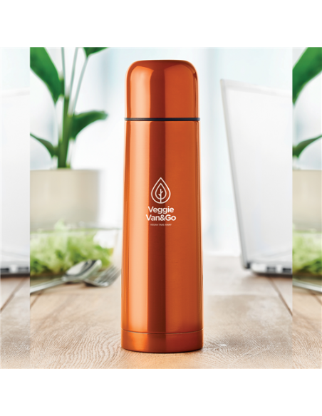 BORRACCIA IN ACCIAIO INOSSIDABILE DOPPIA PARETE ISOLANTE 500 ML