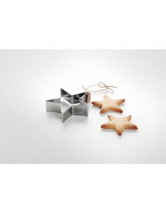 Set di 3 tagliabiscotti in acciaio inox 2