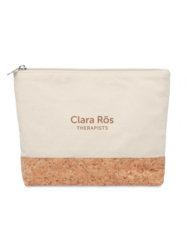 NECESSARIE DA VIAGGIO COTONE NATURALE & SUGHERO