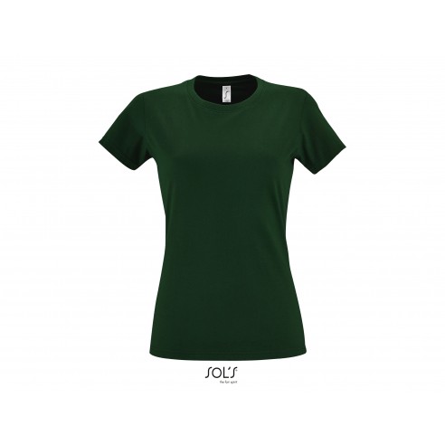 T-SHIRT GIROCOLLO DONNA JERSEY 190 GR