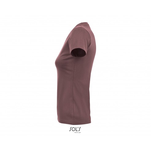 T-SHIRT GIROCOLLO DONNA JERSEY 190 GR