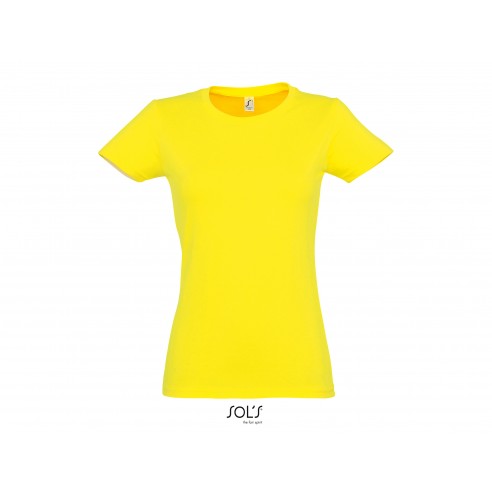 T-SHIRT GIROCOLLO DONNA JERSEY 190 GR