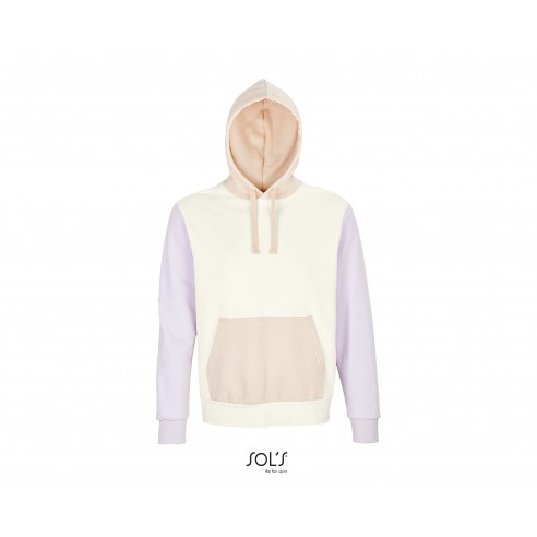 Felpa unisex bicolore in cotone...