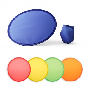 Frisbee pieghevole in custodia