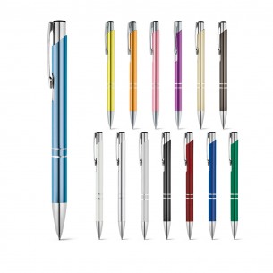 Penna a sfera metalizzata